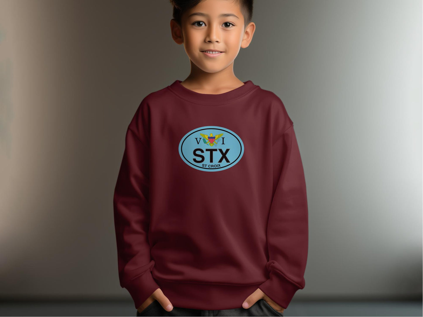 St Croix Christmas Festival, Buck Island Reef, Sandy Point National Wildlife Refuge Youth Sweatshirt