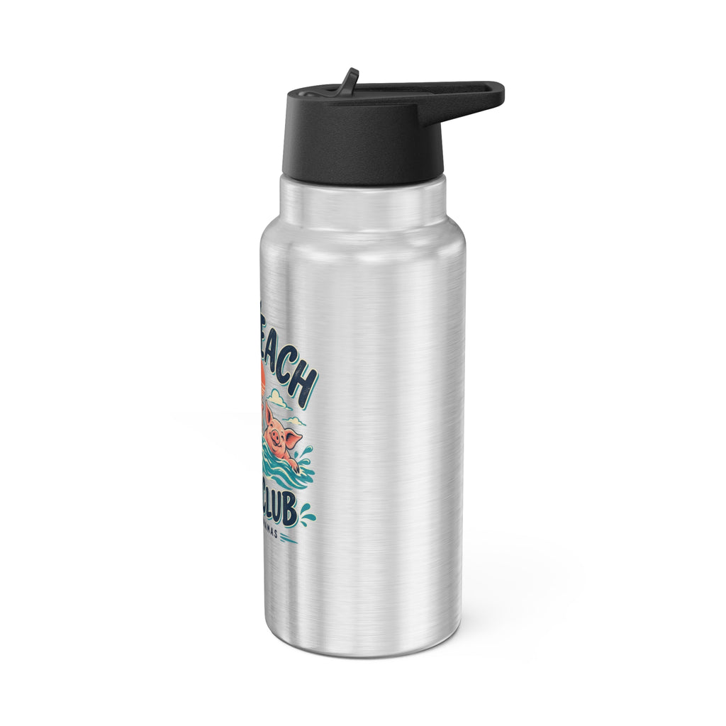 Pig Beach Swim Club Exuma Bahamas Gator 32 oz Tumbler, supplier product view 4
