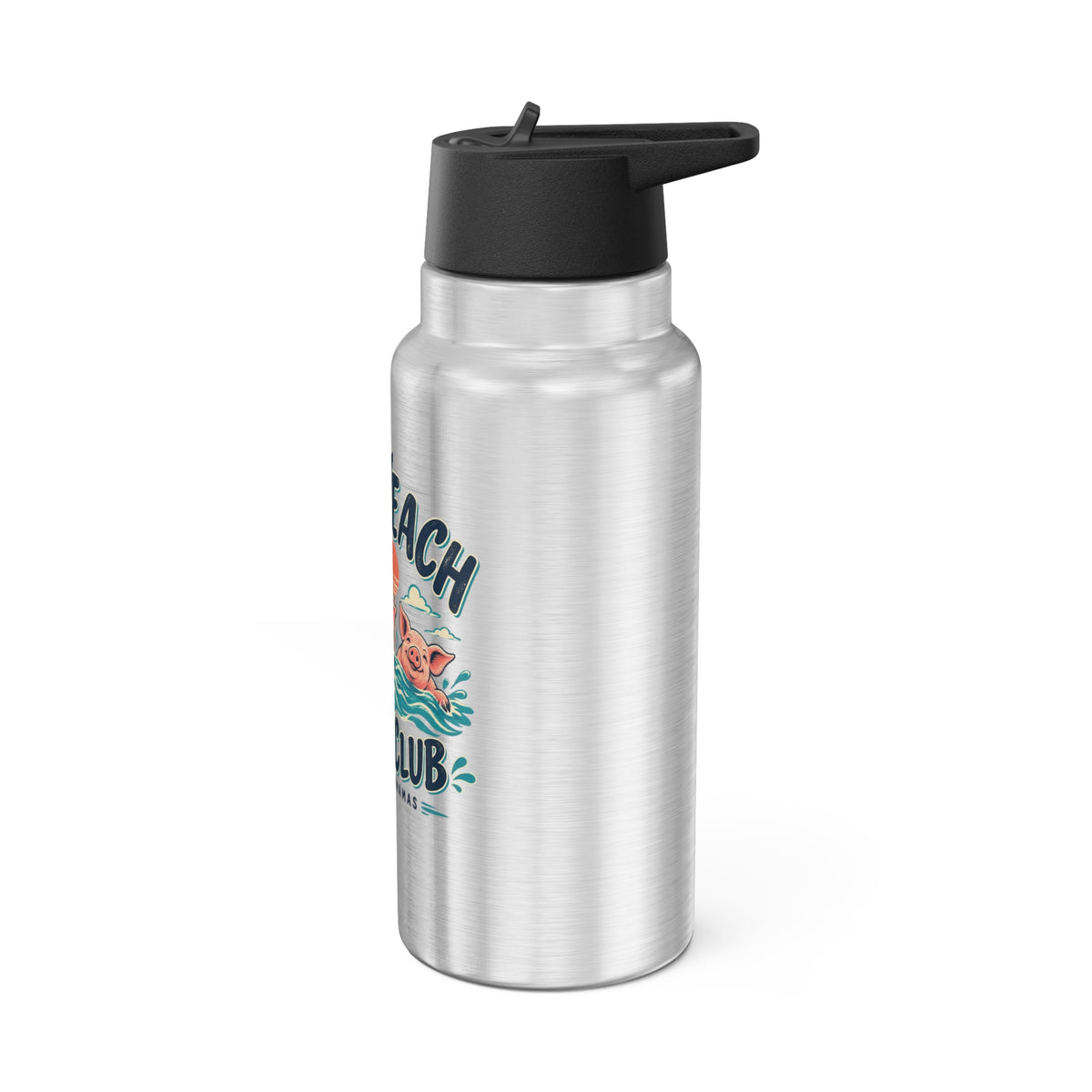 Pig Beach Swim Club Exuma Bahamas Gator 32 oz Tumbler, supplier product view 4