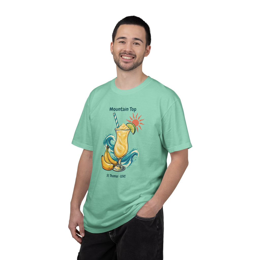 Mountain Top St. Thomas USVI Comfort Colors 1717 T-Shirt