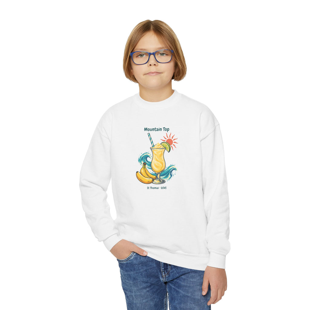 Mountain Top St. Thomas USVI Gildan 18000B Youth Crewneck Sweatshirt