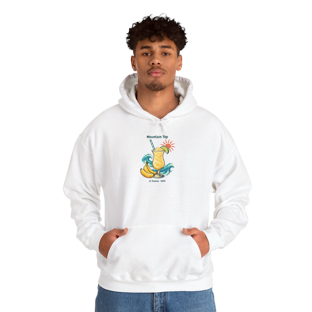 Mountain Top St. Thomas USVI Gildan 18500 Hoodie