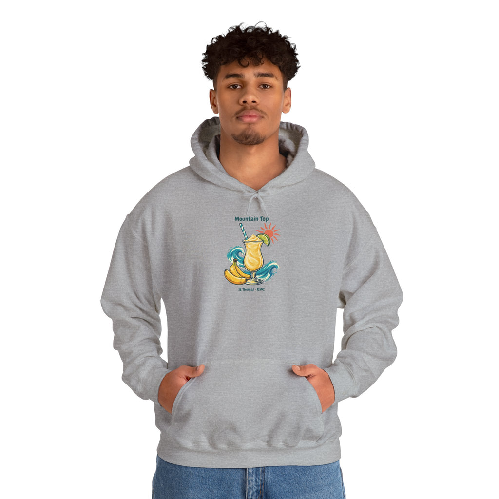 Mountain Top St. Thomas USVI Gildan 18500 Hoodie