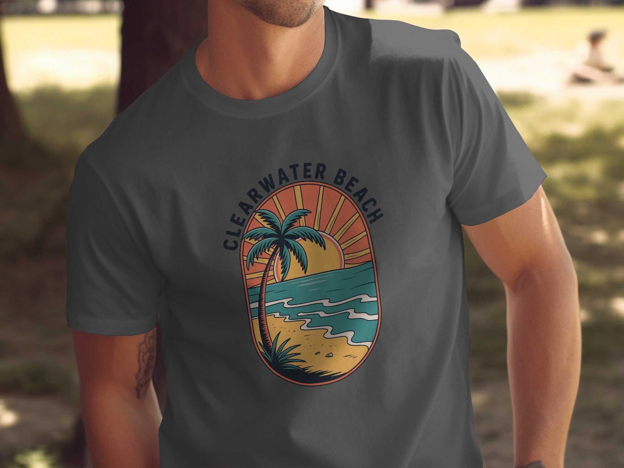 Clearwater Beach Sunset Graphic Tee product