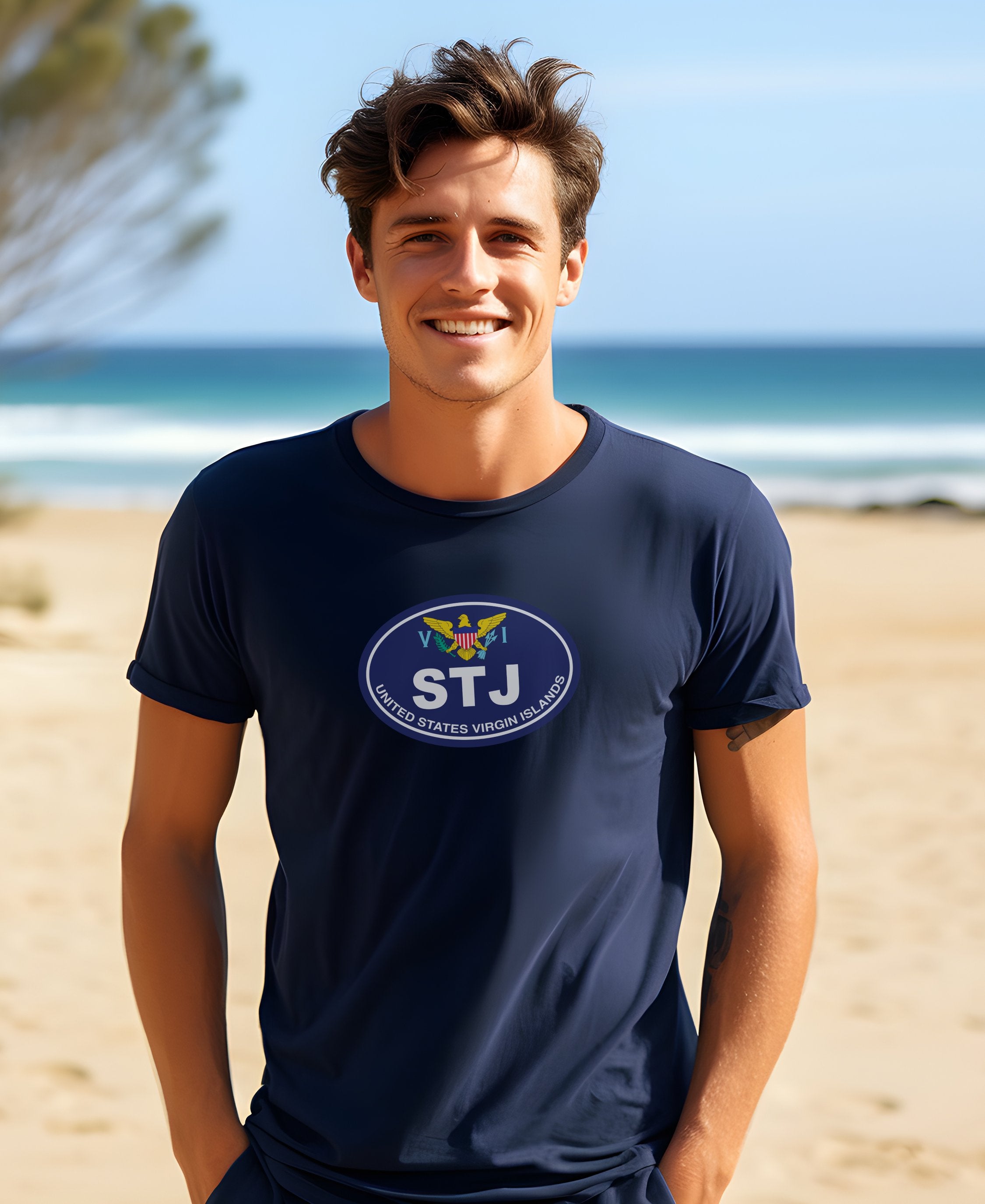 St. John Mens T-Shirt – Great for St. John Festival and Carnival Parade