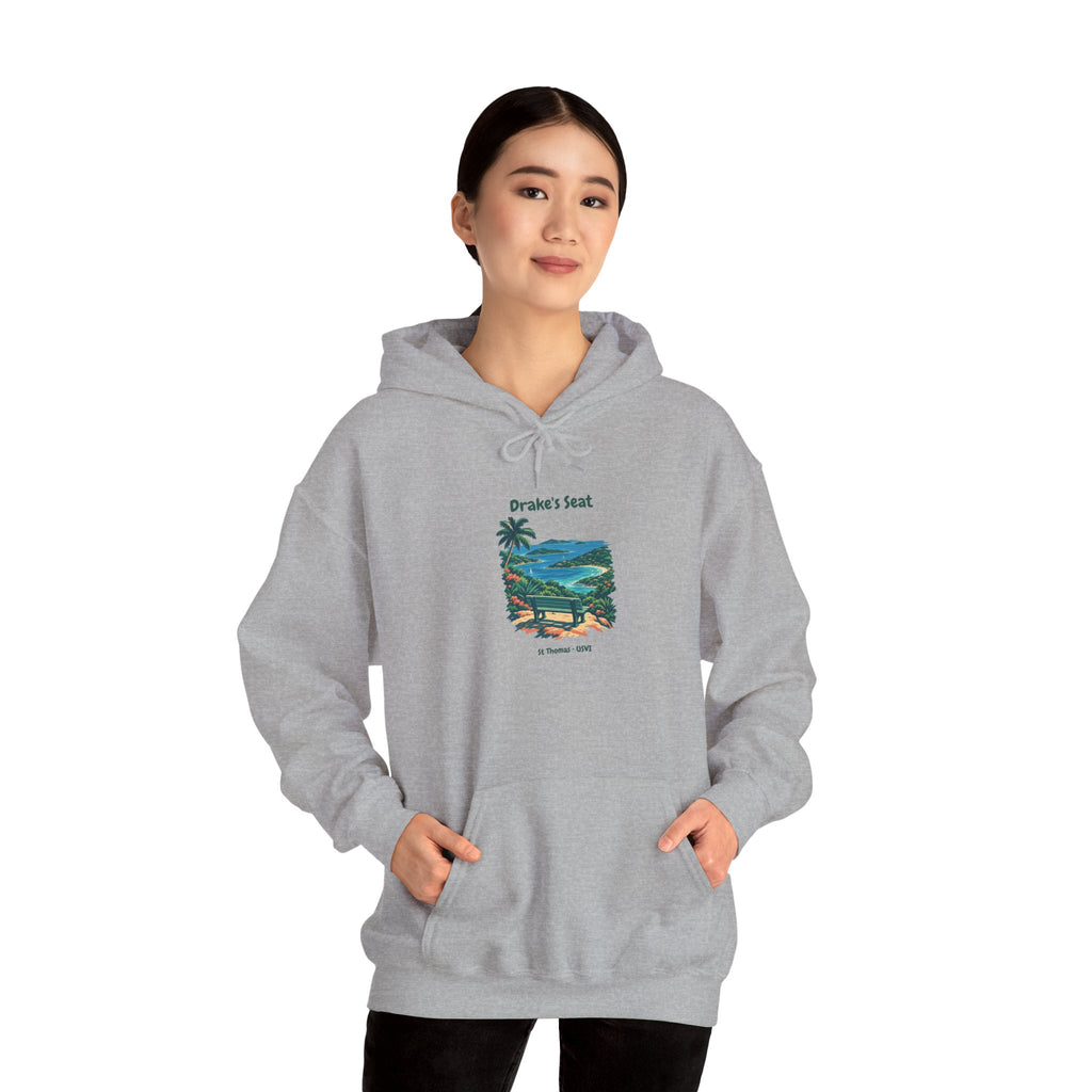 Drake's Seat St. Thomas USVI Gildan 18500 Hoodie