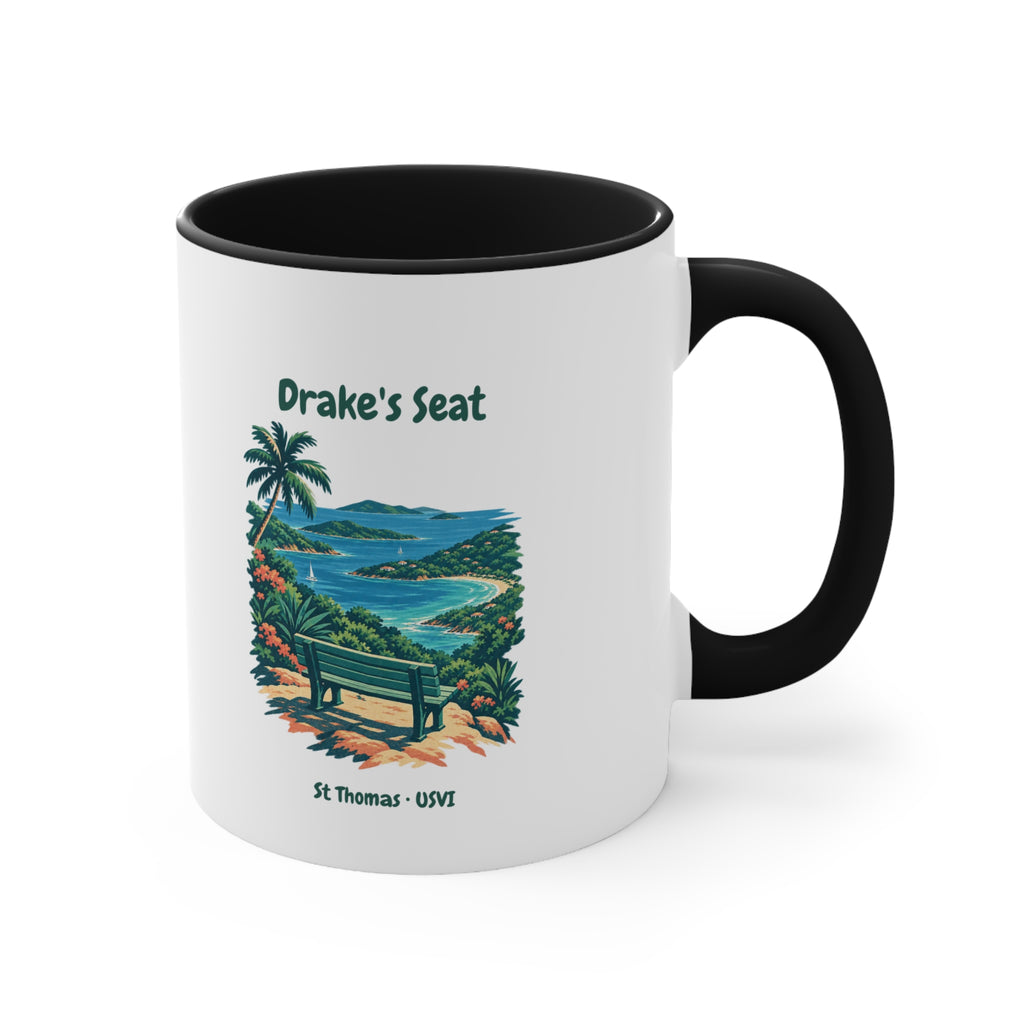 Drake's Seat St. Thomas USVI Accent Coffee Mug