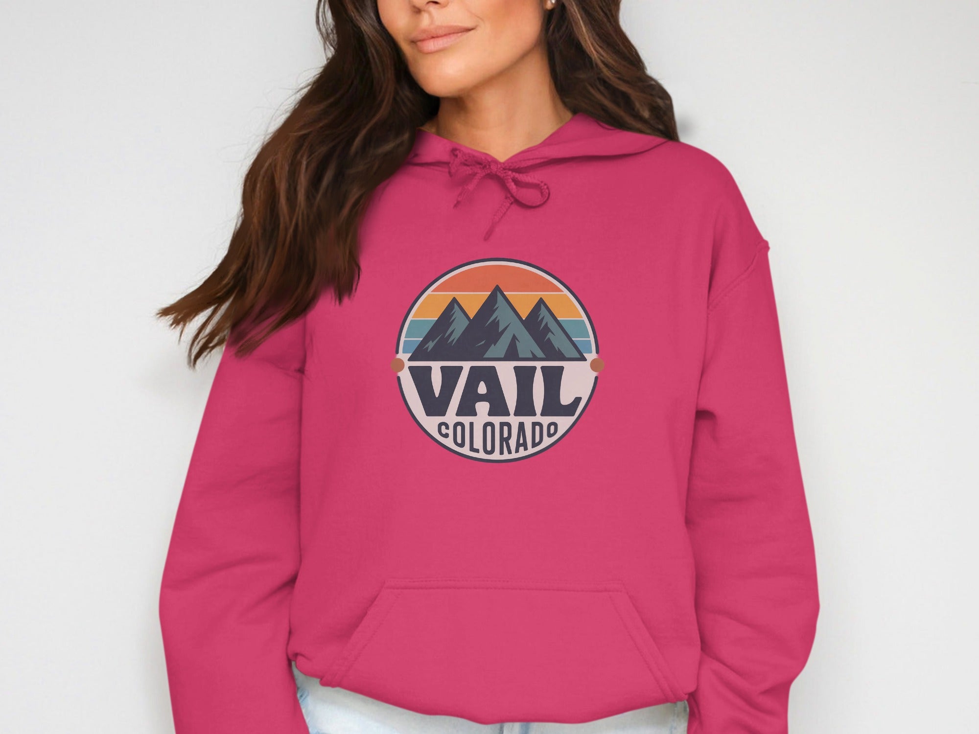 Vail Colorado Mountain Graphic Hoodie product