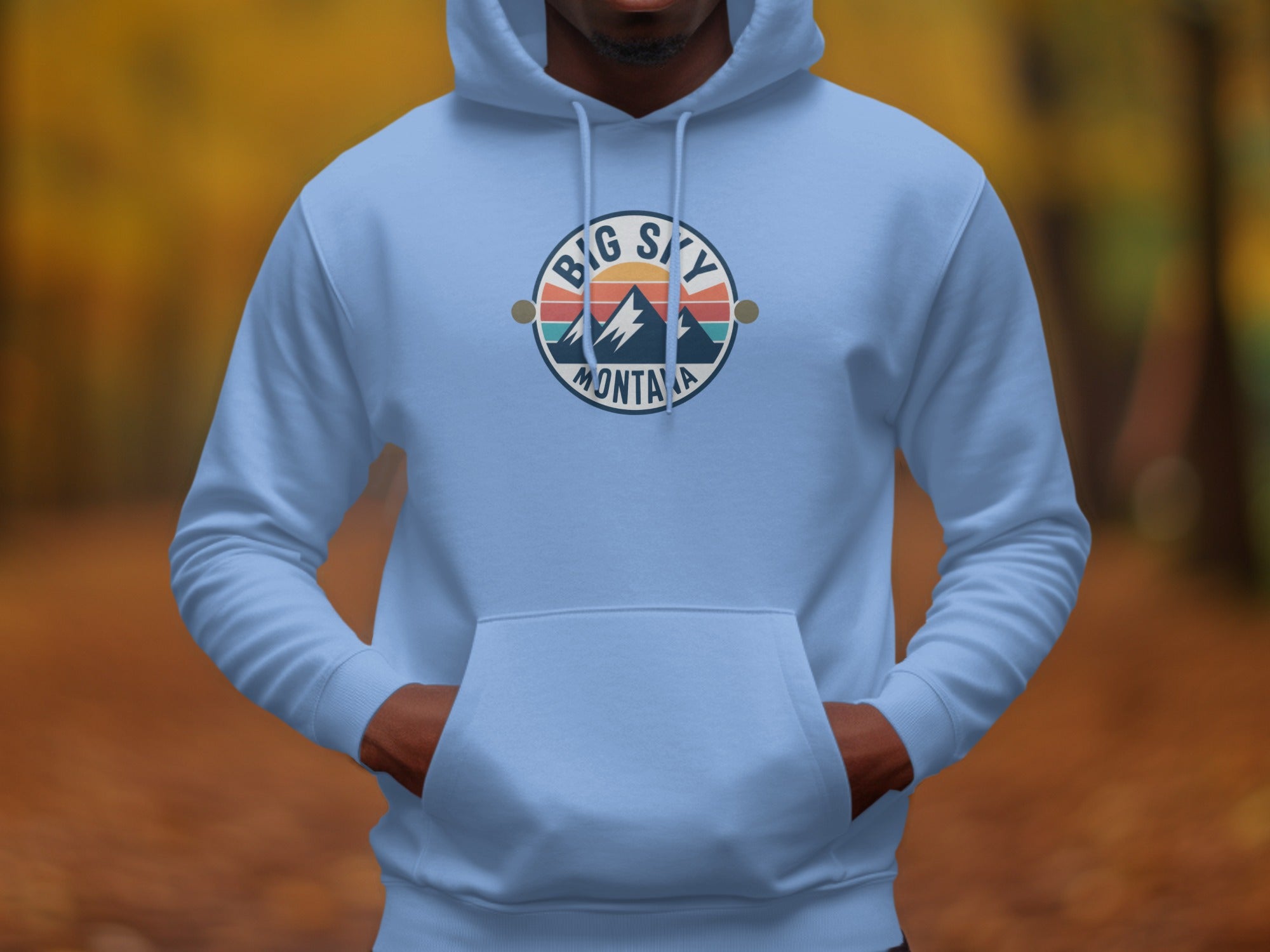 Big Sky Montana Graphic Hoodie for Casual Wear
