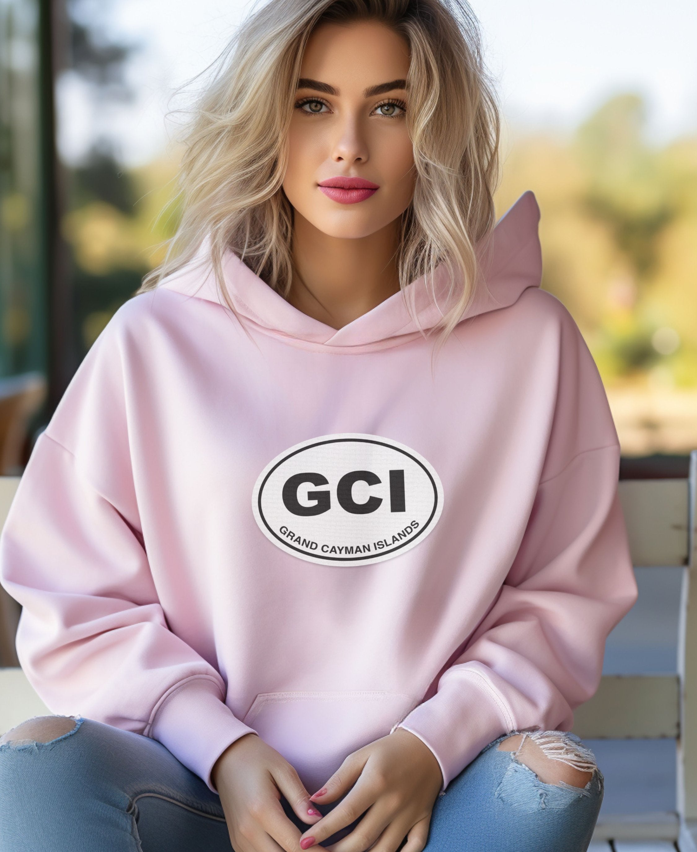 Grand Cayman Ocean Chill & Fest Style Womens Hoodie