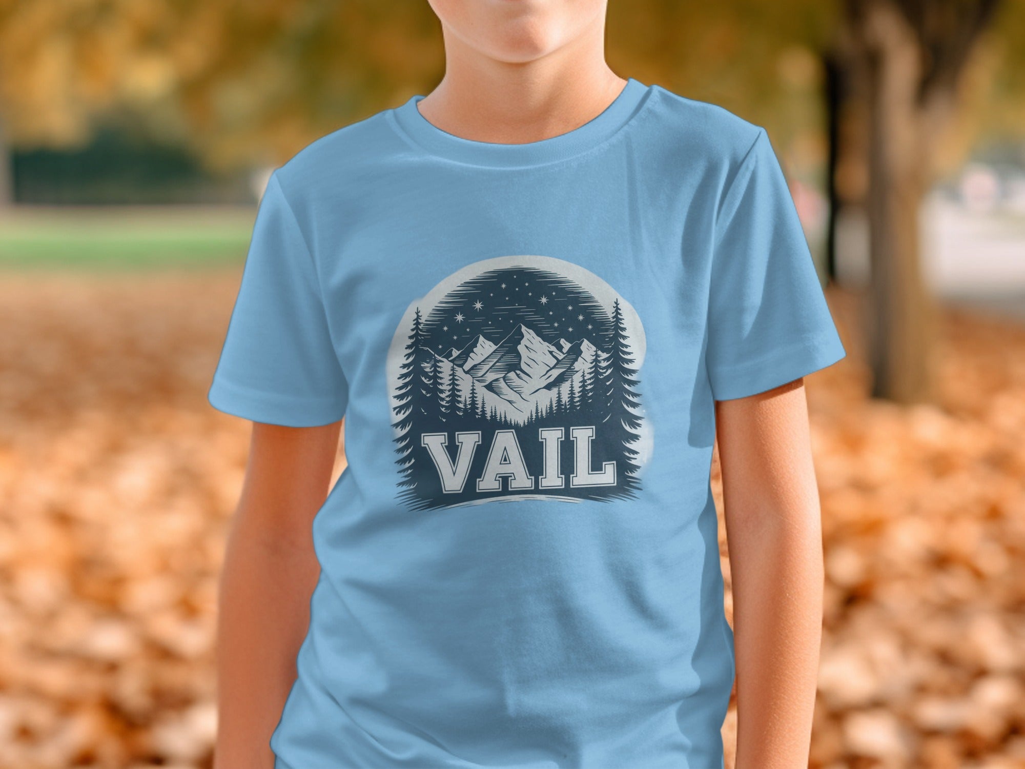 Vail Mountain Design Kids Adventure T-Shirt product type