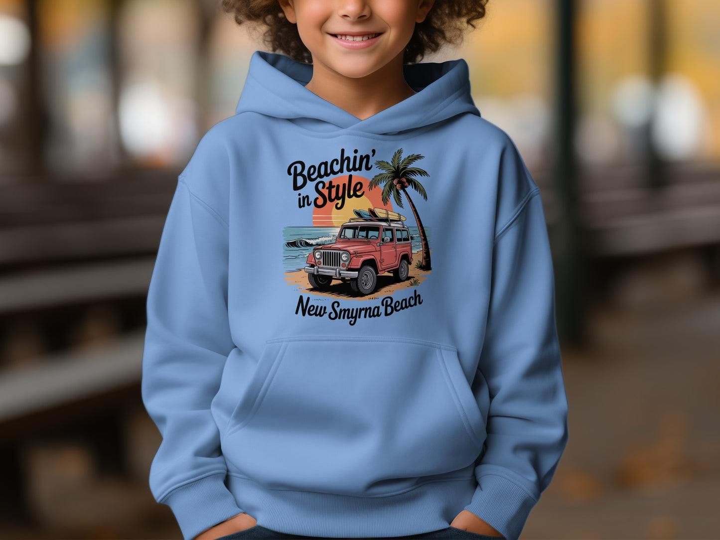 Beachin' in Style New Smyrna Beach Hoodie product