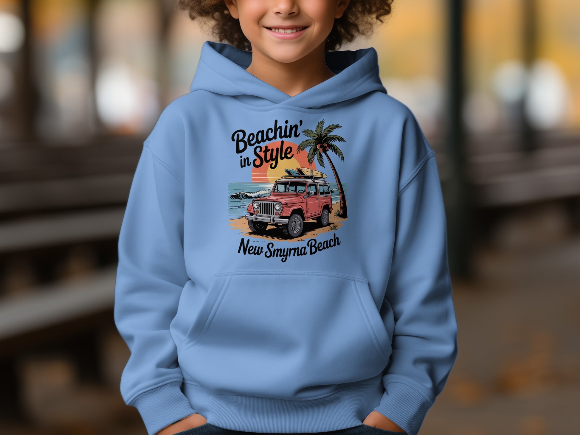 Beachin' in Style New Smyrna Beach Hoodie product