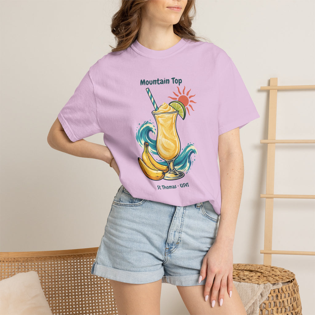 Mountain Top St. Thomas USVI Comfort Colors 1717 T-Shirt