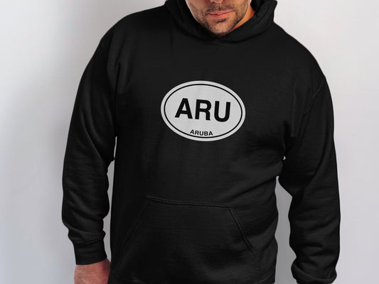 Aruba Mens Vacation Travel Hoodie Gift Souvenir 1 