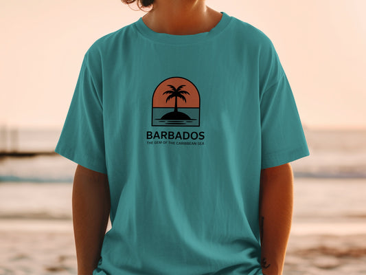Barbados The Gem of the Caribbean Sea T-shirt product type