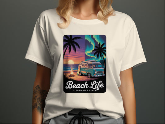 Beach Life Clearwater Beach Stylish T-Shirt product type