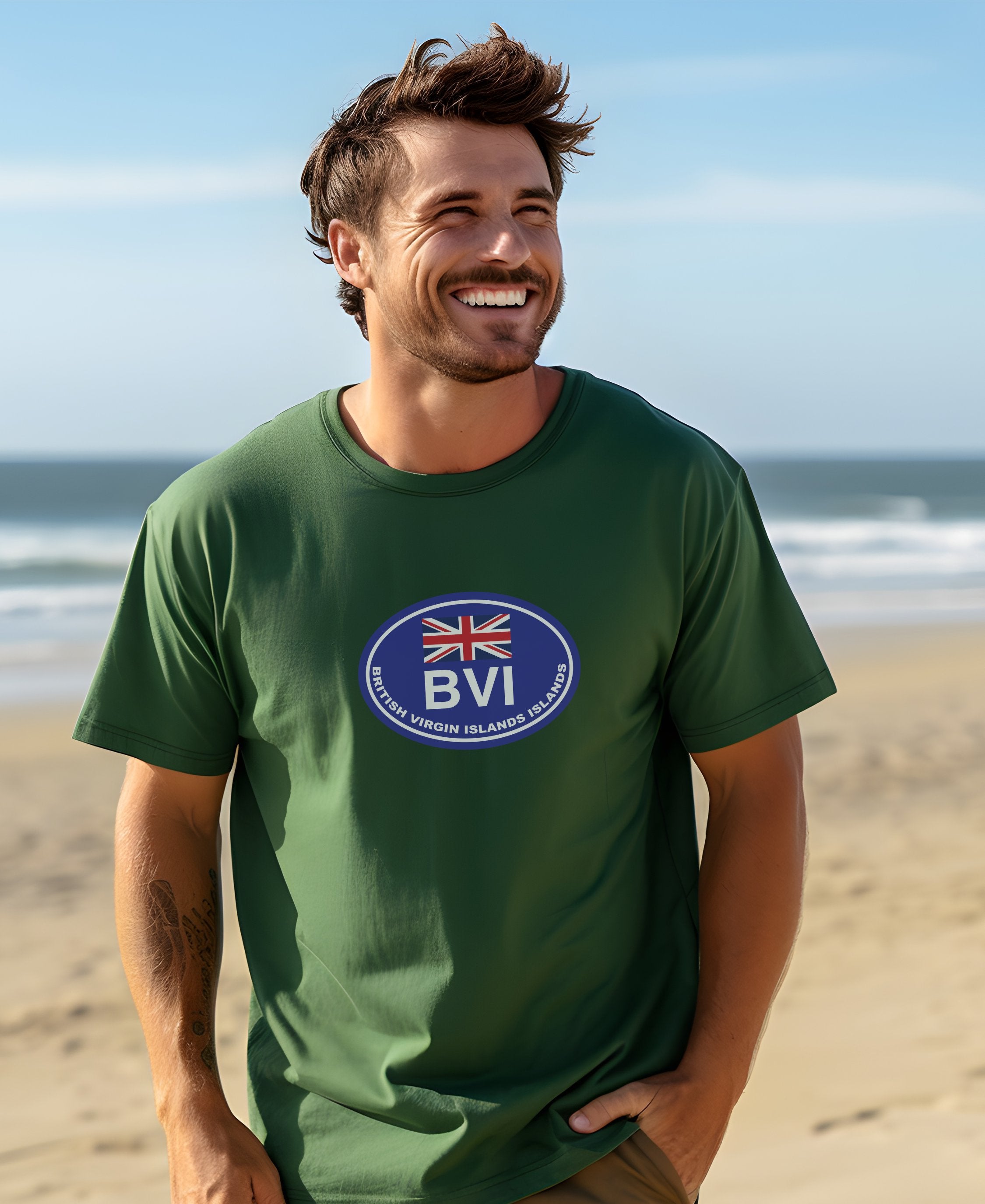 BVI Mens T-Shirt – Perfect for BVI Spring Regatta & Sailing Festival