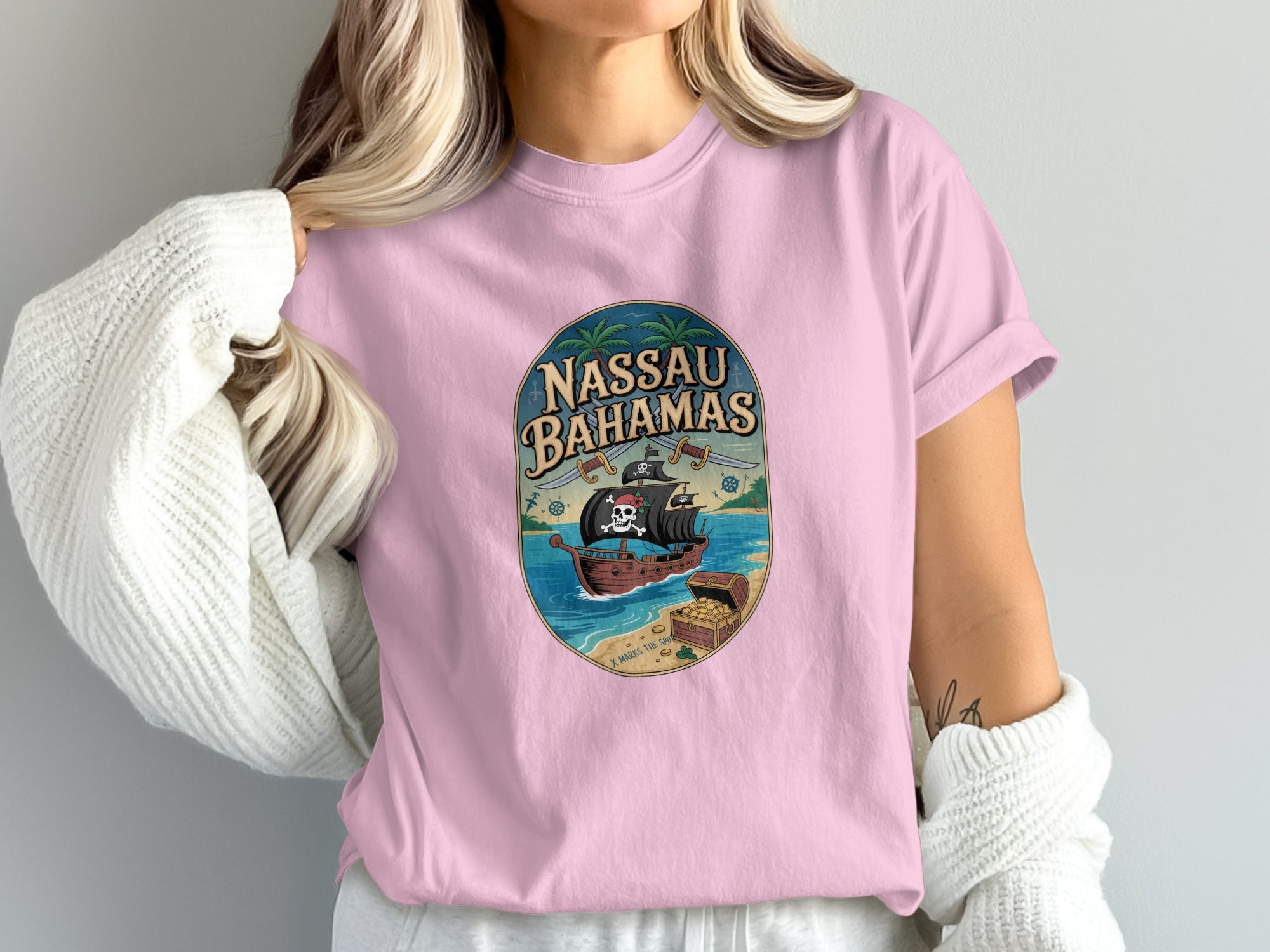 Nassau Bahamas Graphic Tee Shirt product type
