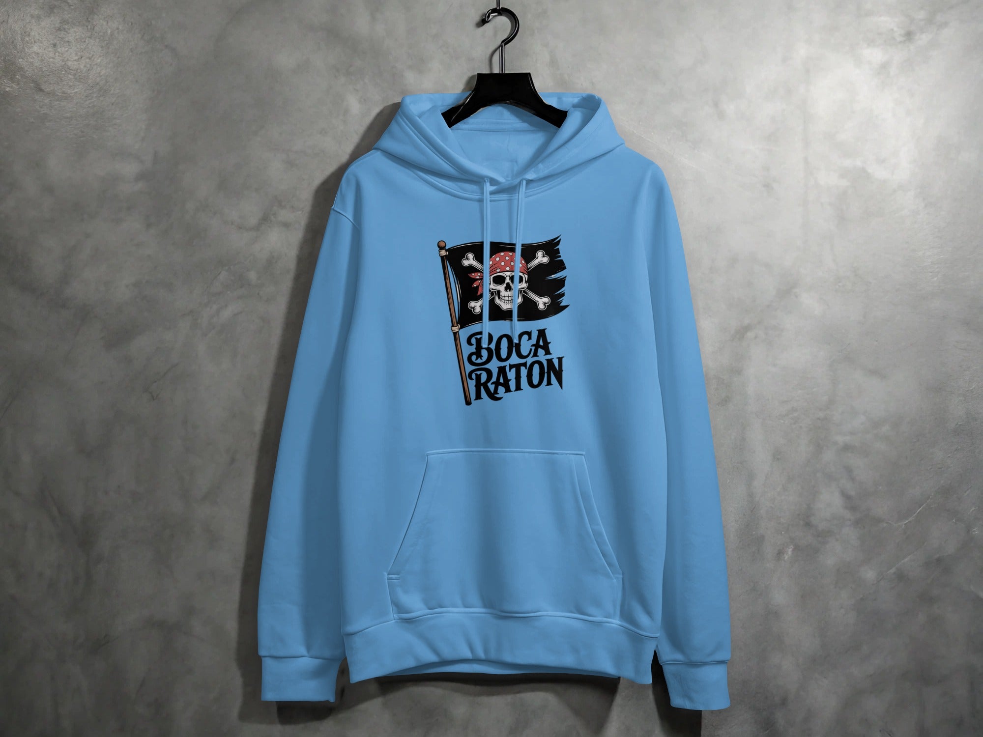 Boca Raton Skull Pirate Flag Hoodie product