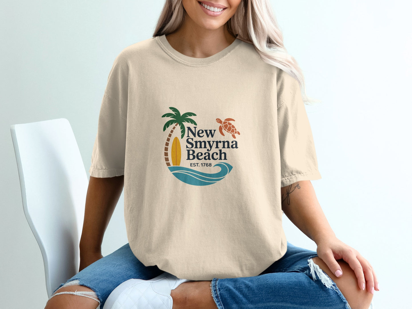 New Smyrna Beach EST 1768 Graphic Tee product type