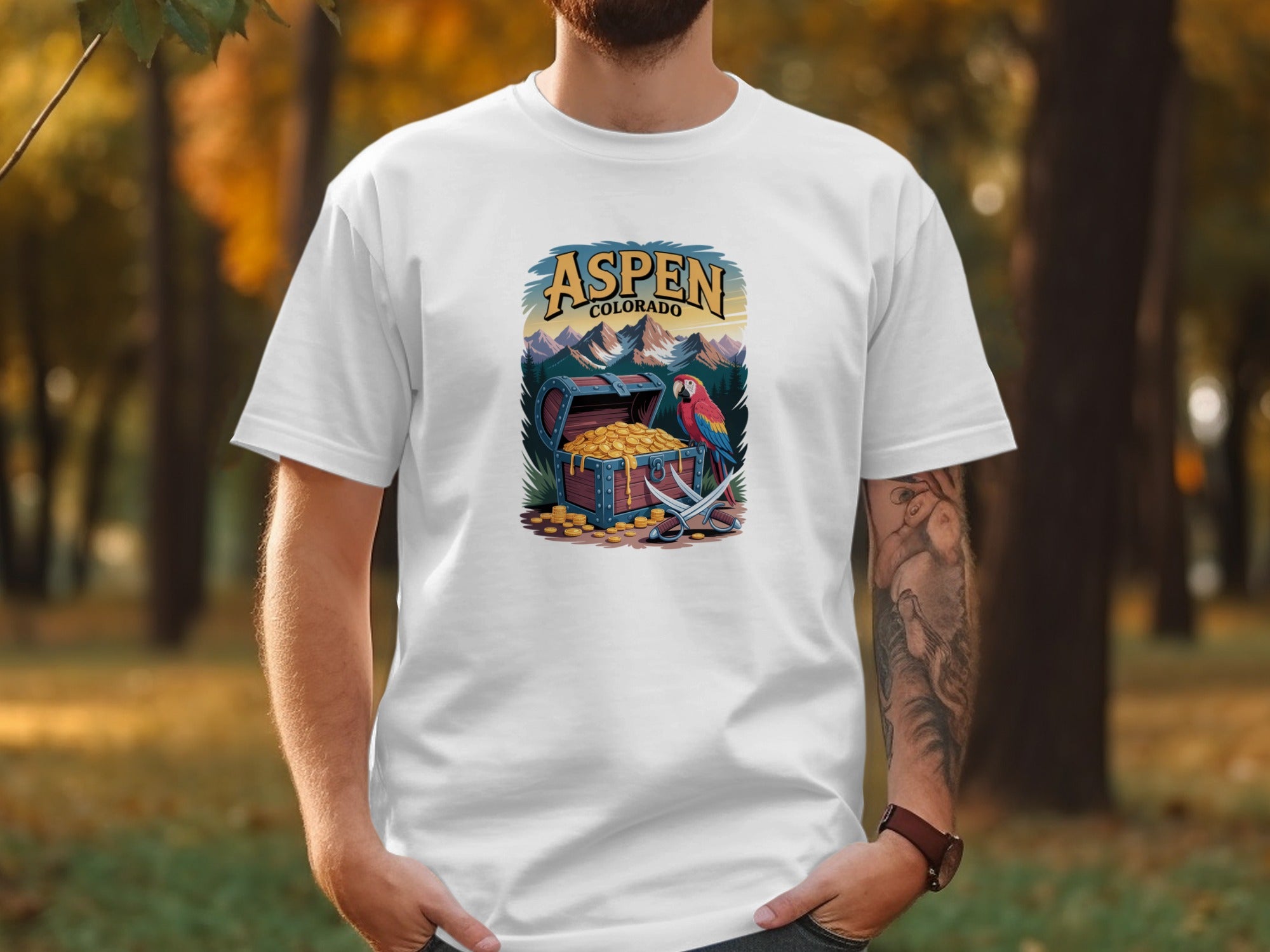 Aspen Colorado Scenic Graphic Tee product