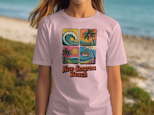 New Smyrna Beach Graphic Printed T-Shirt product type