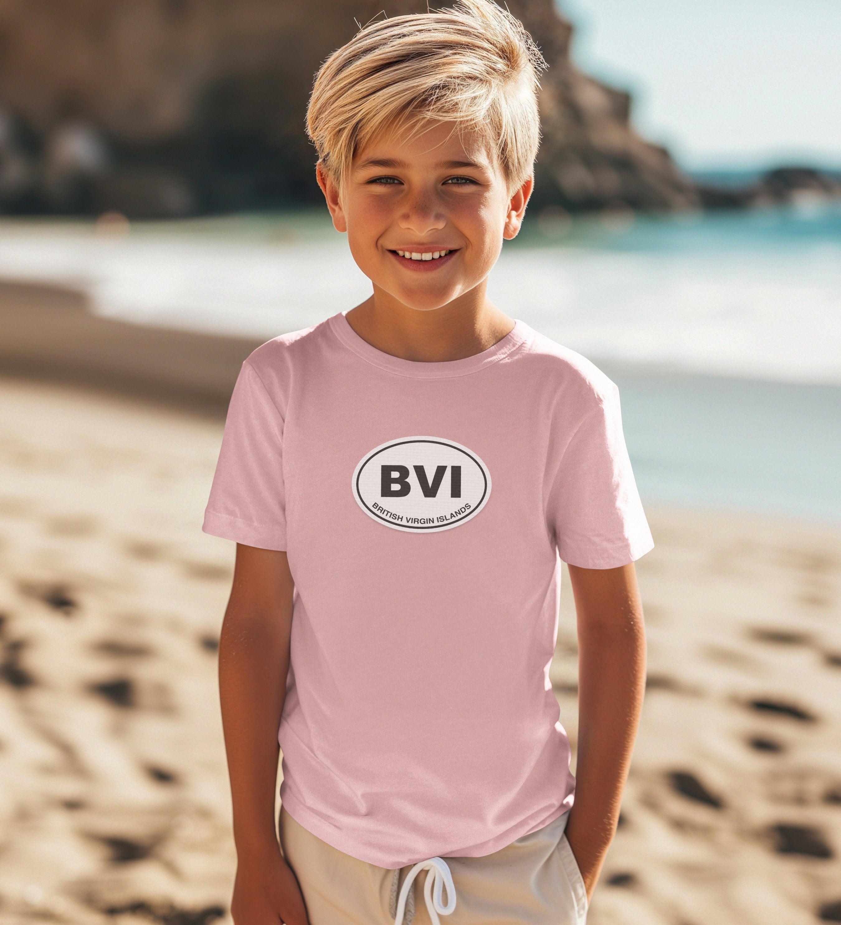 BVI gift for sailing the calm waters of Tortola youth clothing and travel souvenirs