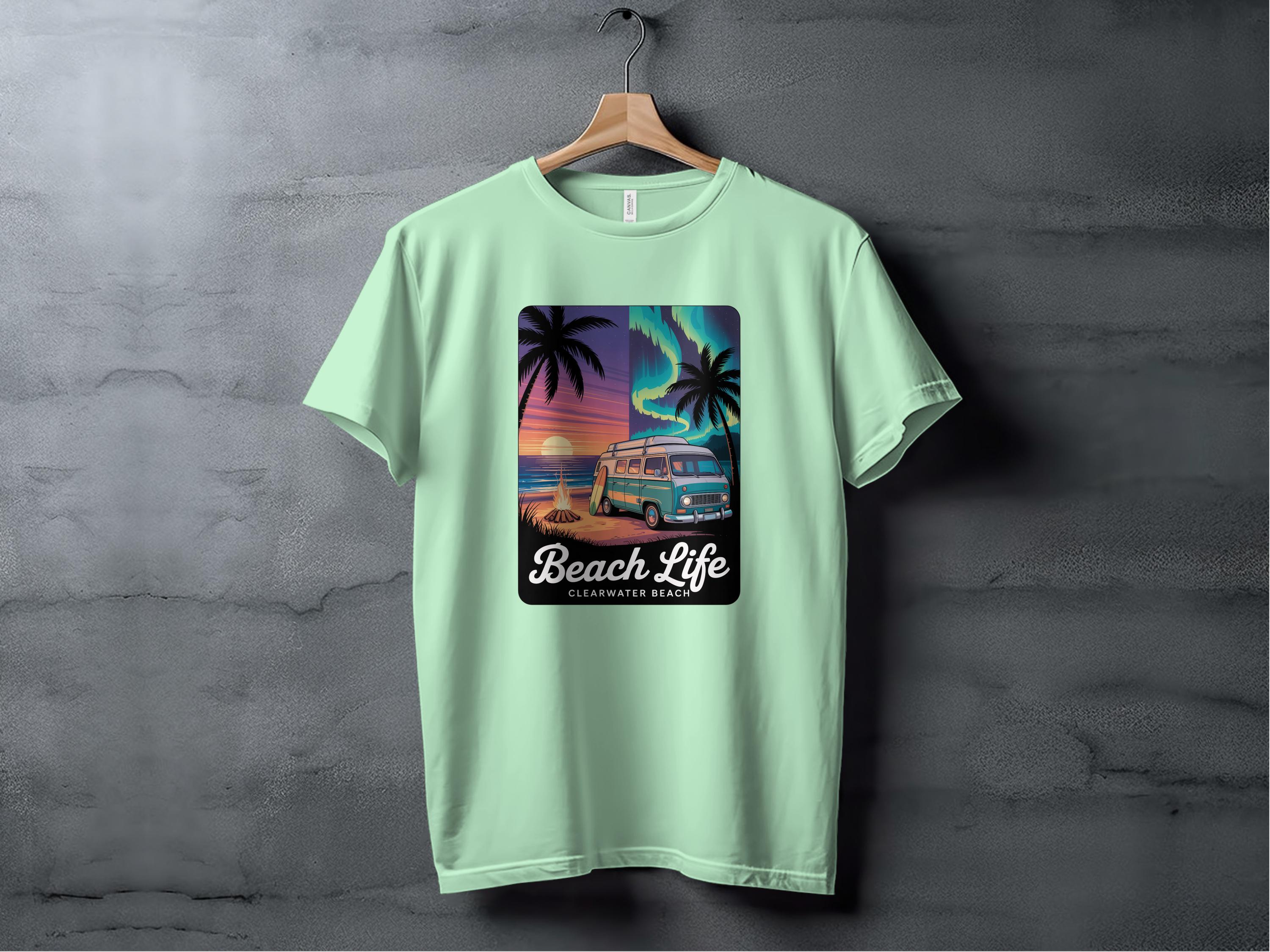 Beach Life Clearwater Beach Graphic T-Shirt product type