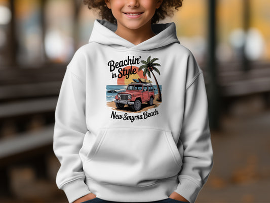 Beachin' in Style New Smyrna Beach Hoodie product