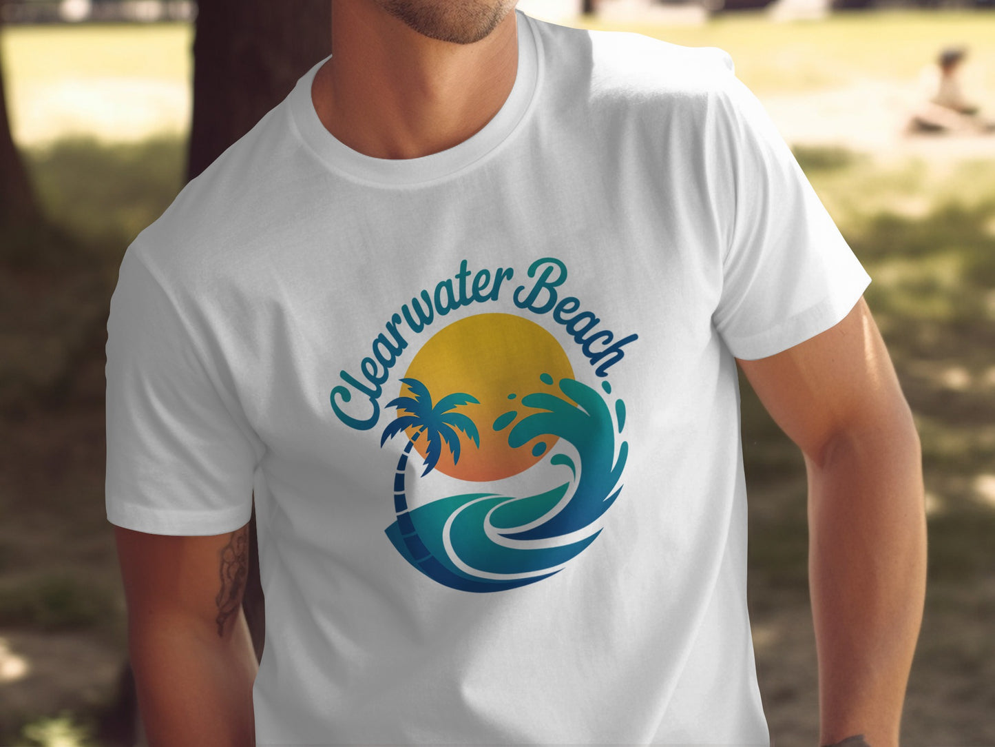 Clearwater Beach Sunset Graphic T-Shirt product