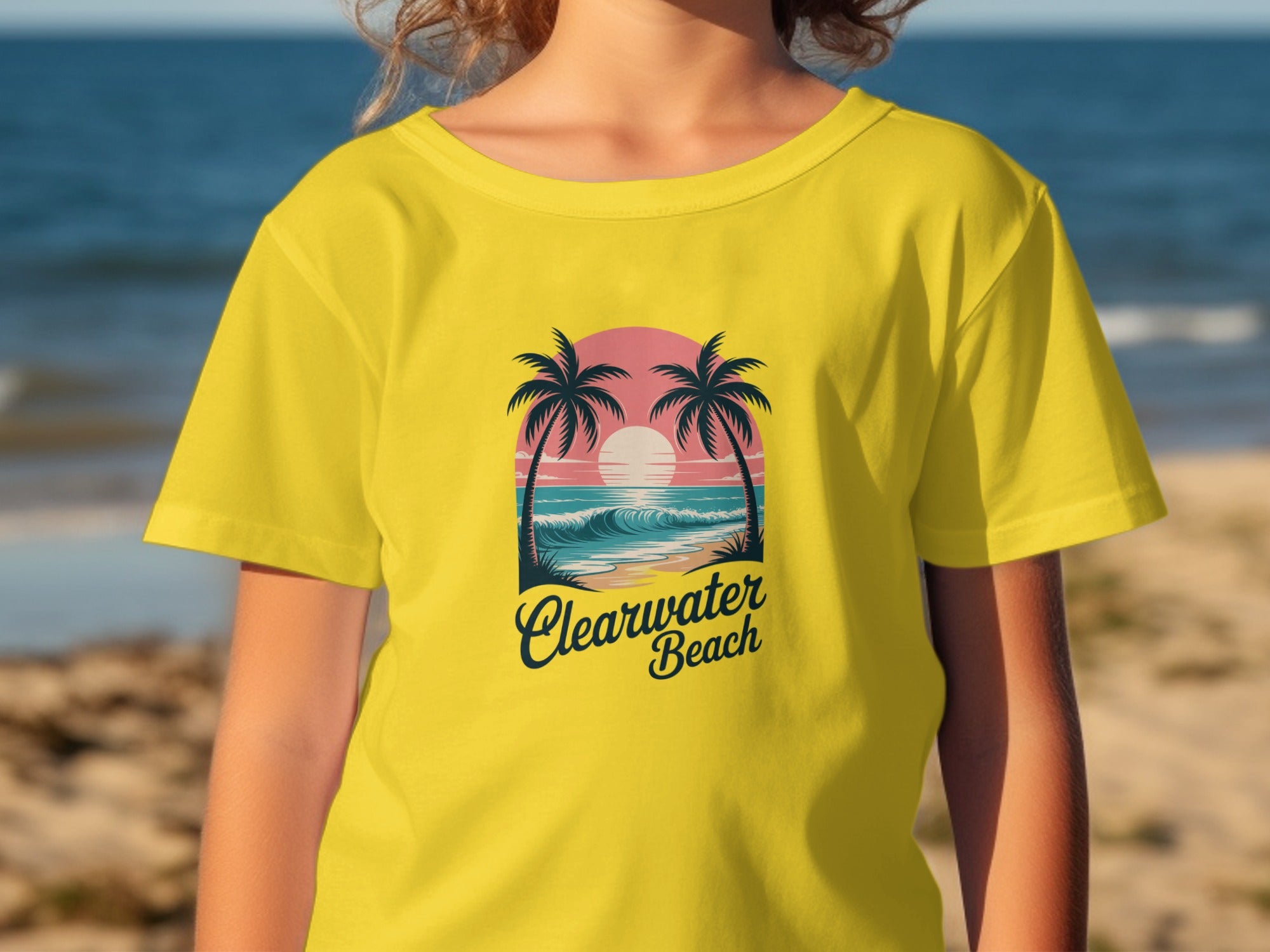 Scenic Clearwater Beach Sunset Graphic Tee product