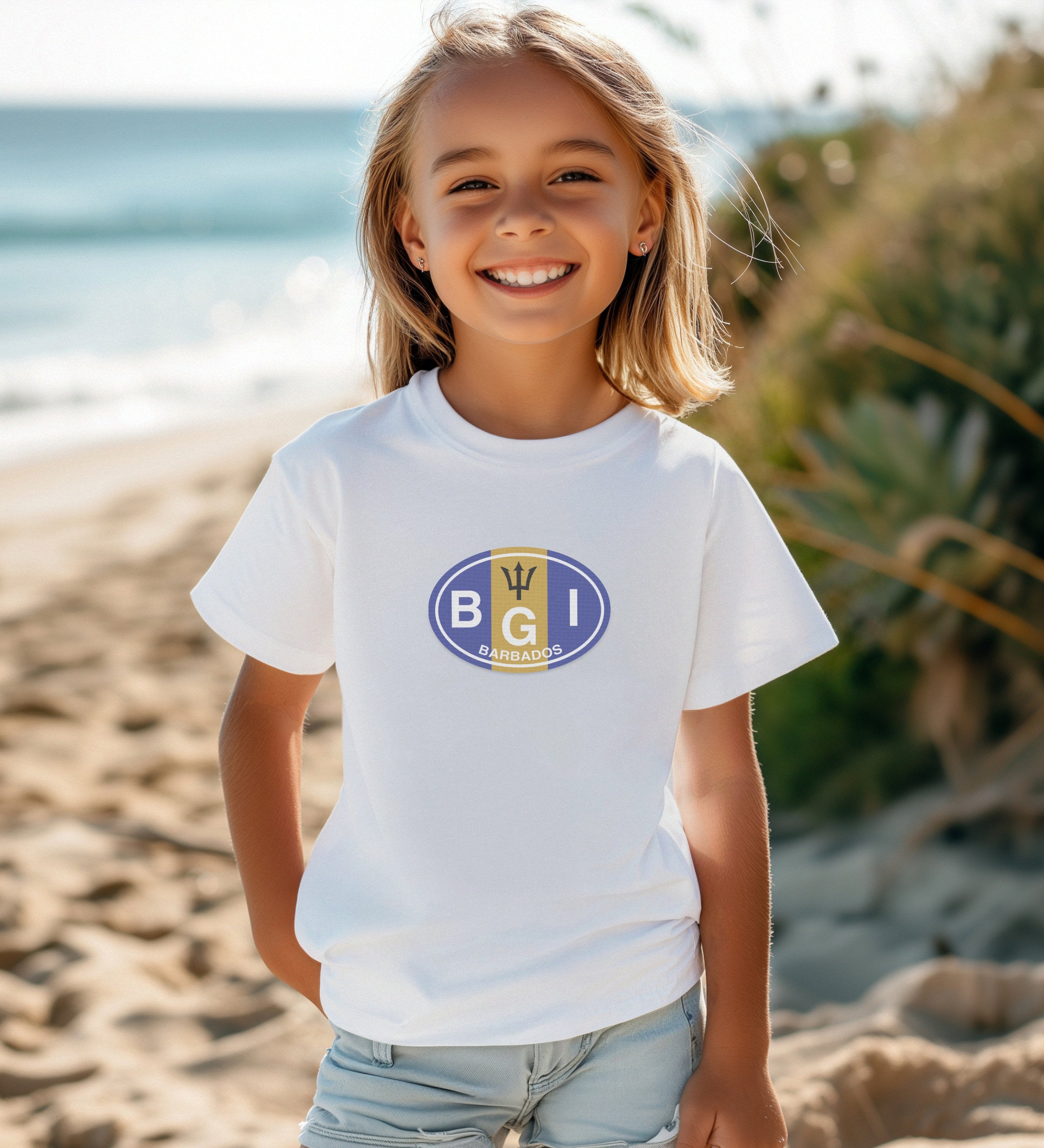 Barbados gift for snorkeling at Carlisle Bay youth clothing and travel souvenirs