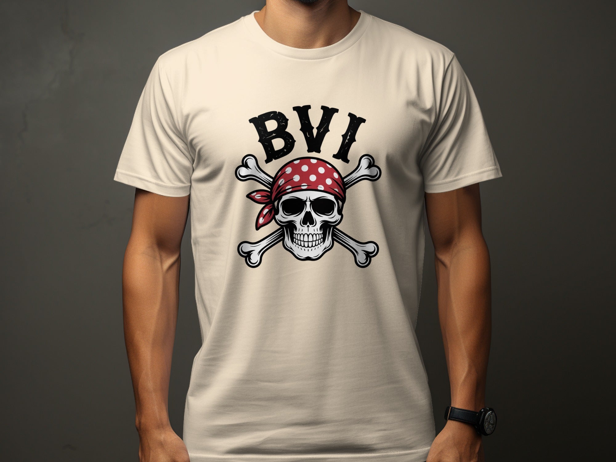 BVI Skull and Crossbones Graphic Tee product type