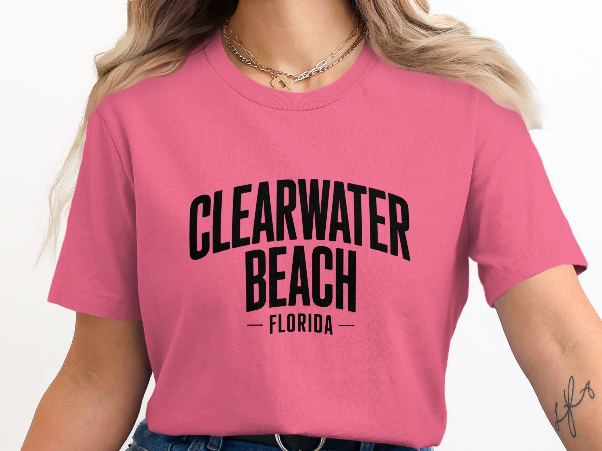Clearwater Beach Florida Statement Tee product