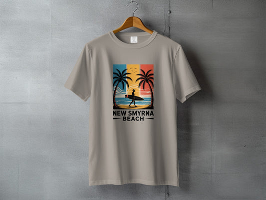 New Smyrna Beach Graphic Tee with Colorful Design product