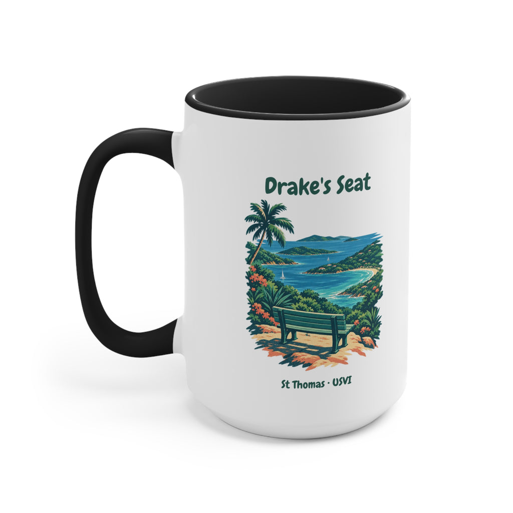Drake's Seat St. Thomas USVI Accent Coffee Mug