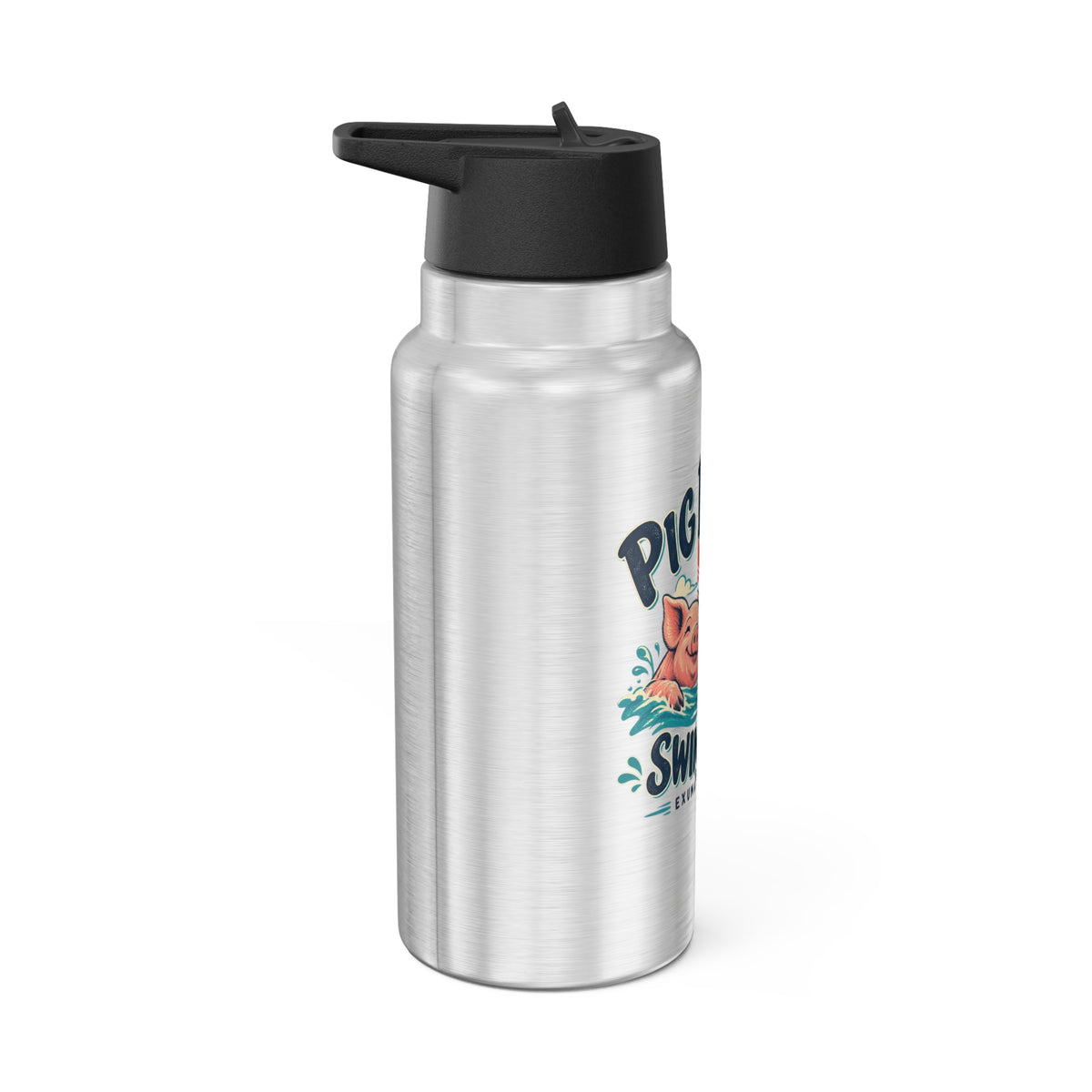 Pig Beach Swim Club Exuma Bahamas Gator 32 oz Tumbler, supplier product view 2