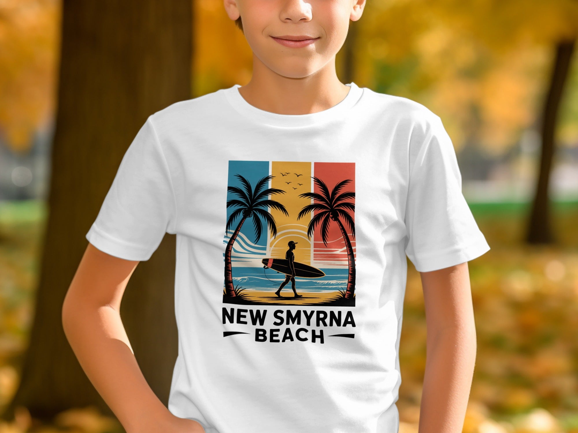 New Smyrna Beach Sunset Graphic T-Shirt product