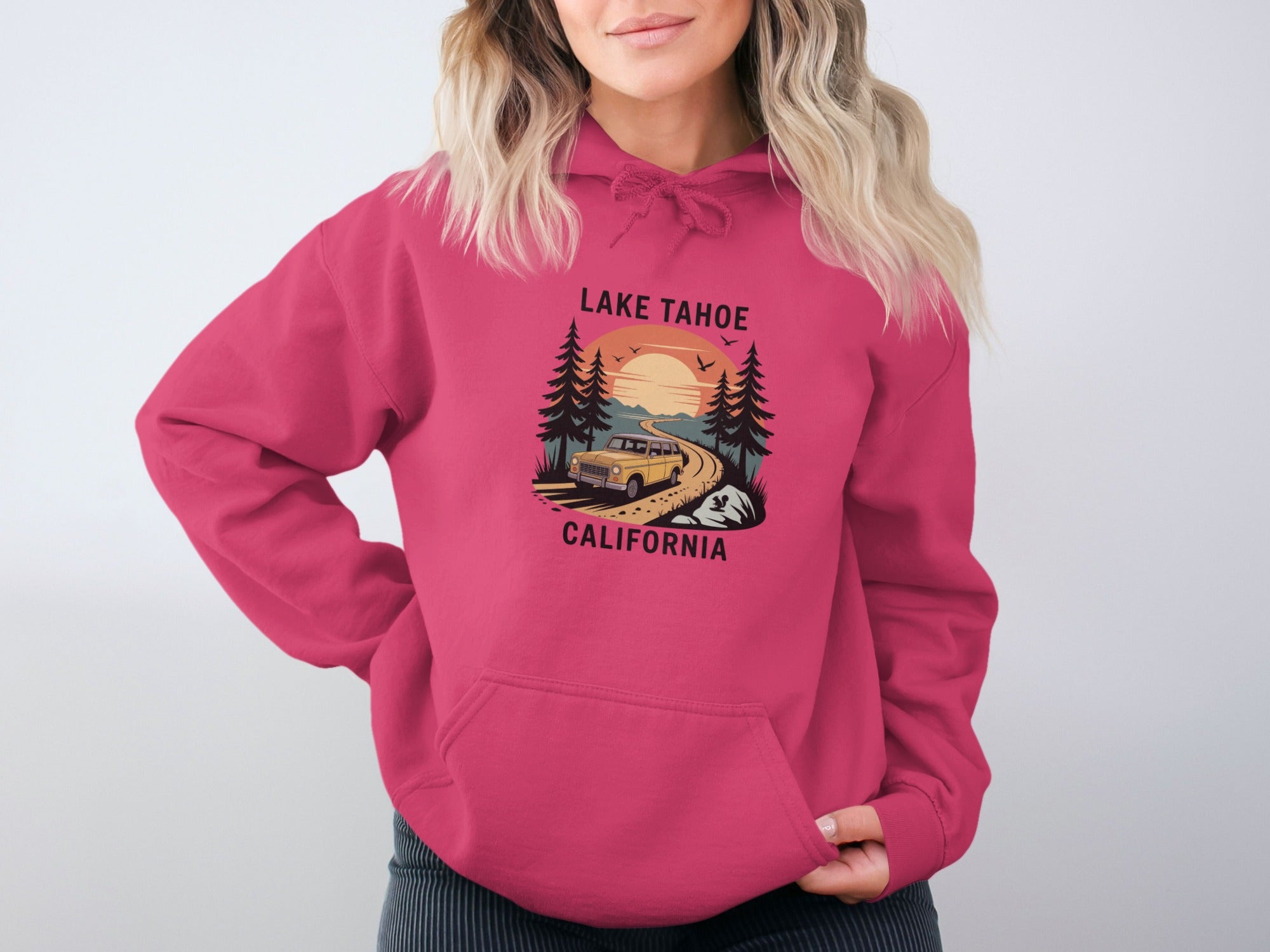 Lake Tahoe California Graphic Hoodie Product