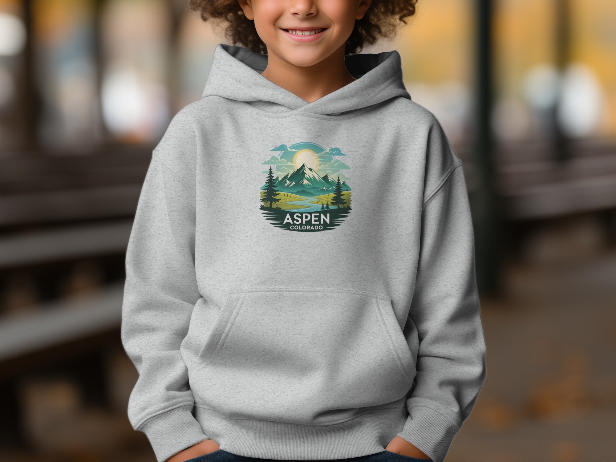 Aspen Colorado Graphic Hoodie for Casual Style