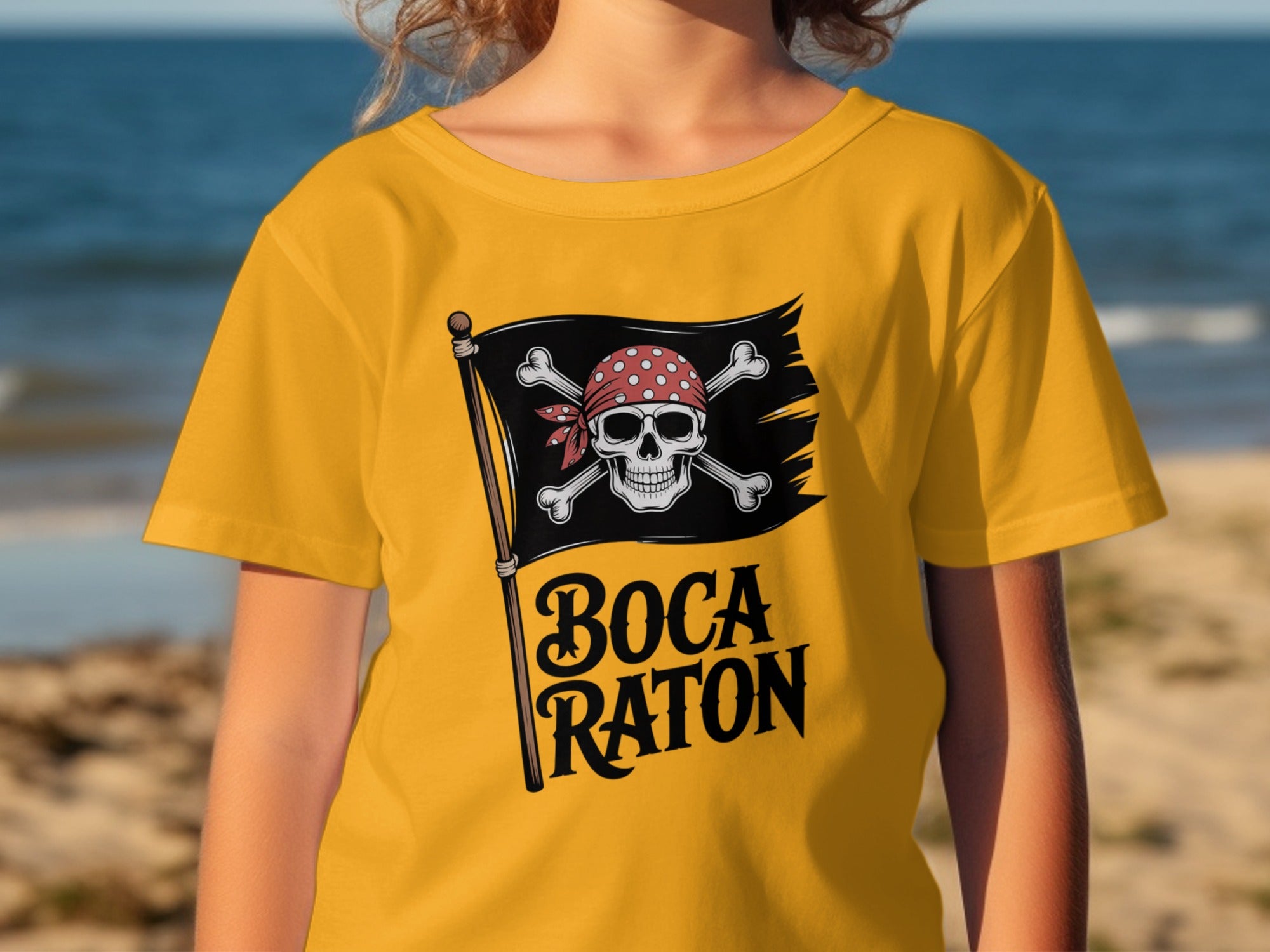 Boca Raton Pirate Flag Graphic Tee product