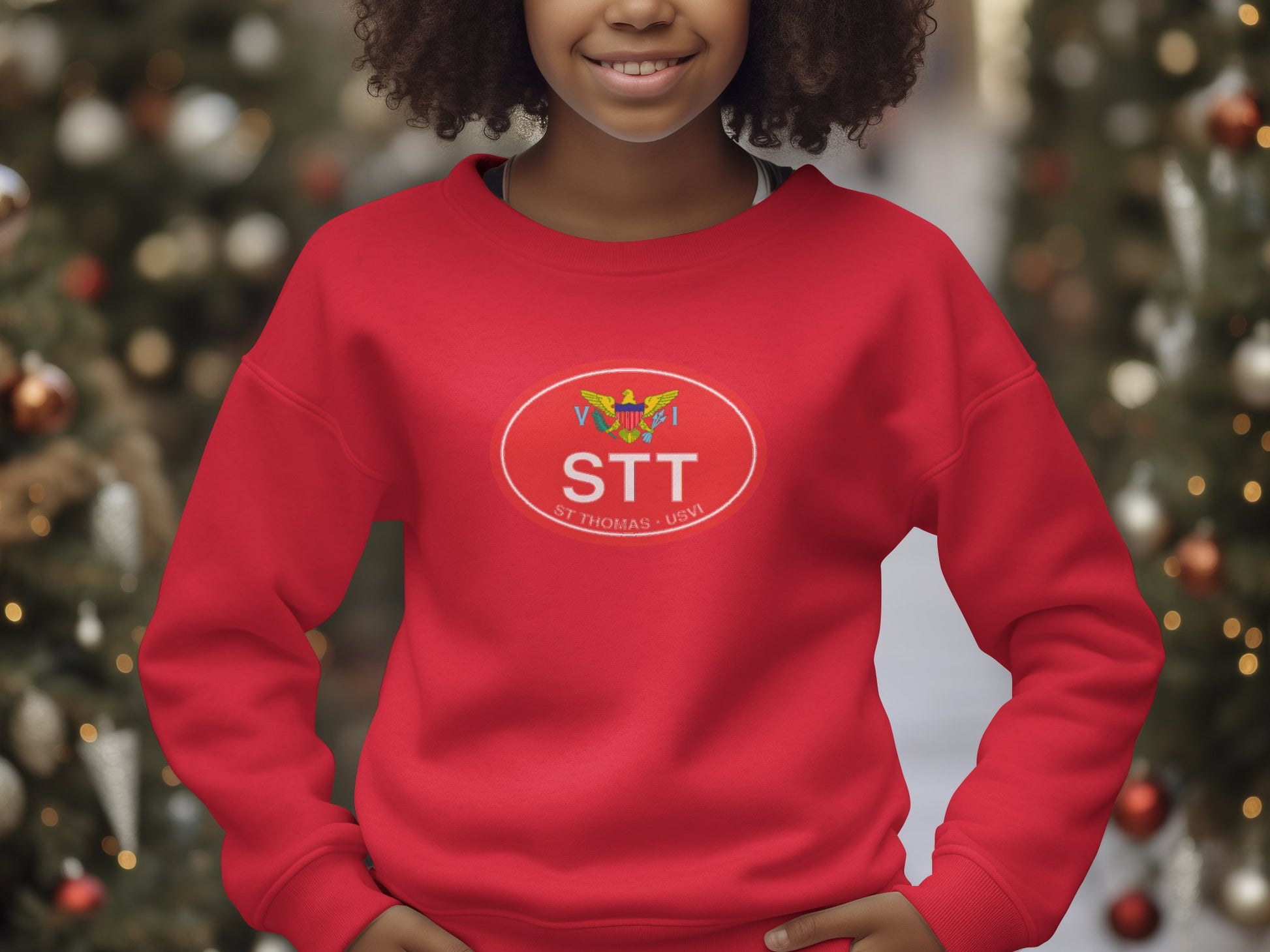 St Thomas Carnival, Magens Bay Beach, Coral World Ocean Park Youth Sweatshirt