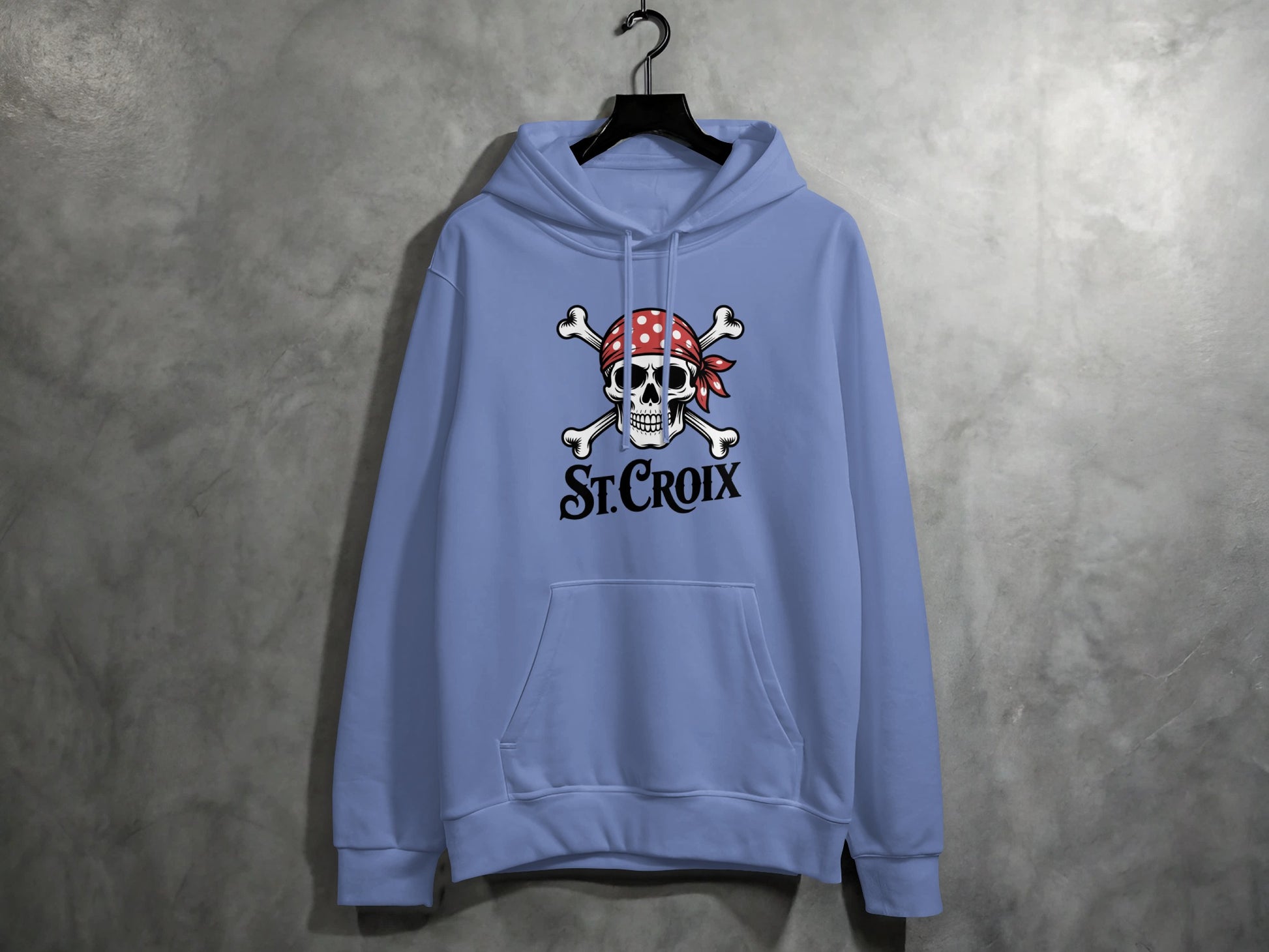 Stylish St Croix Skull Graphic Hoodie sweatshirt product