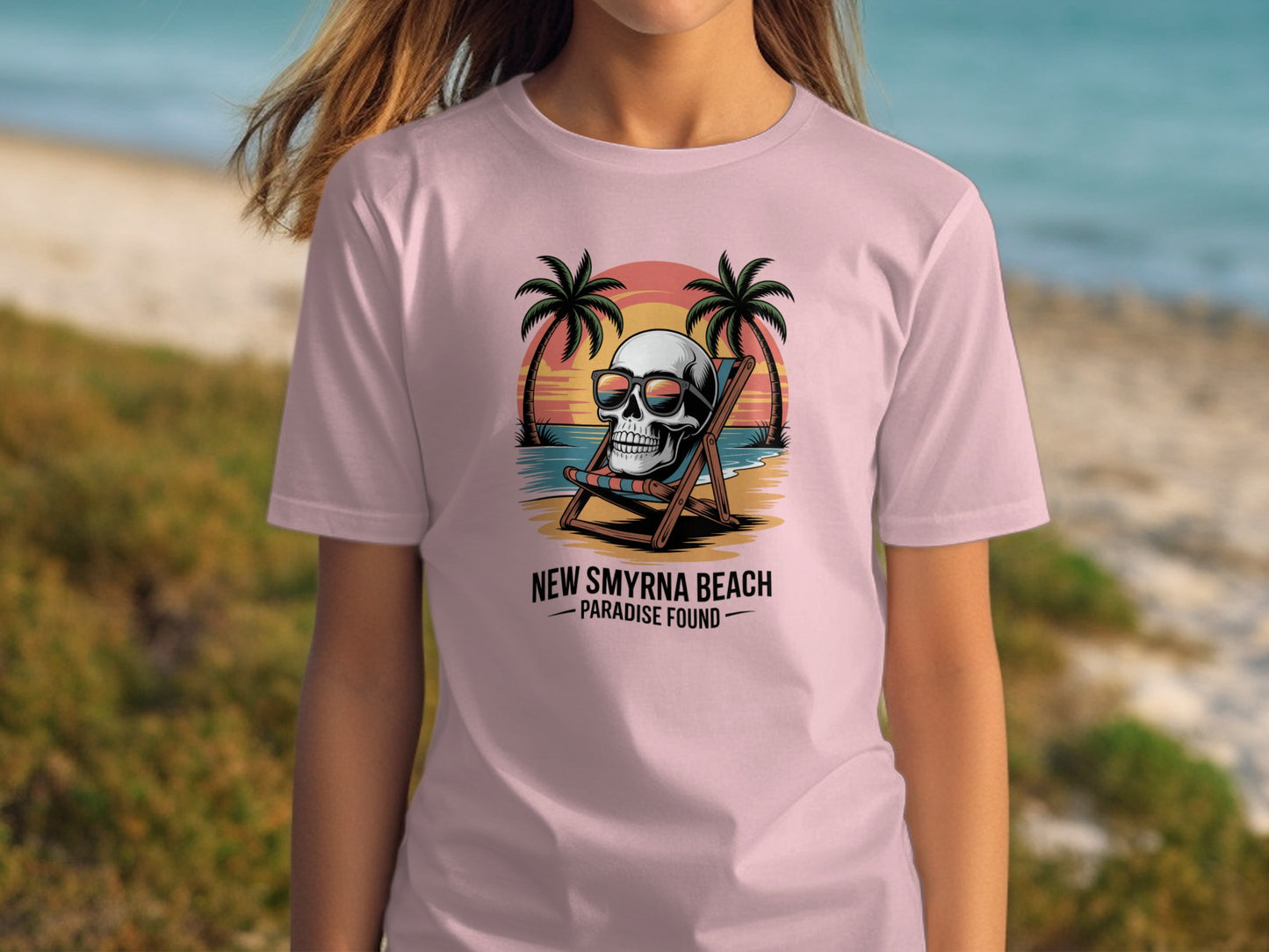 New Smyrna Beach Paradise Found Graphic Tee product