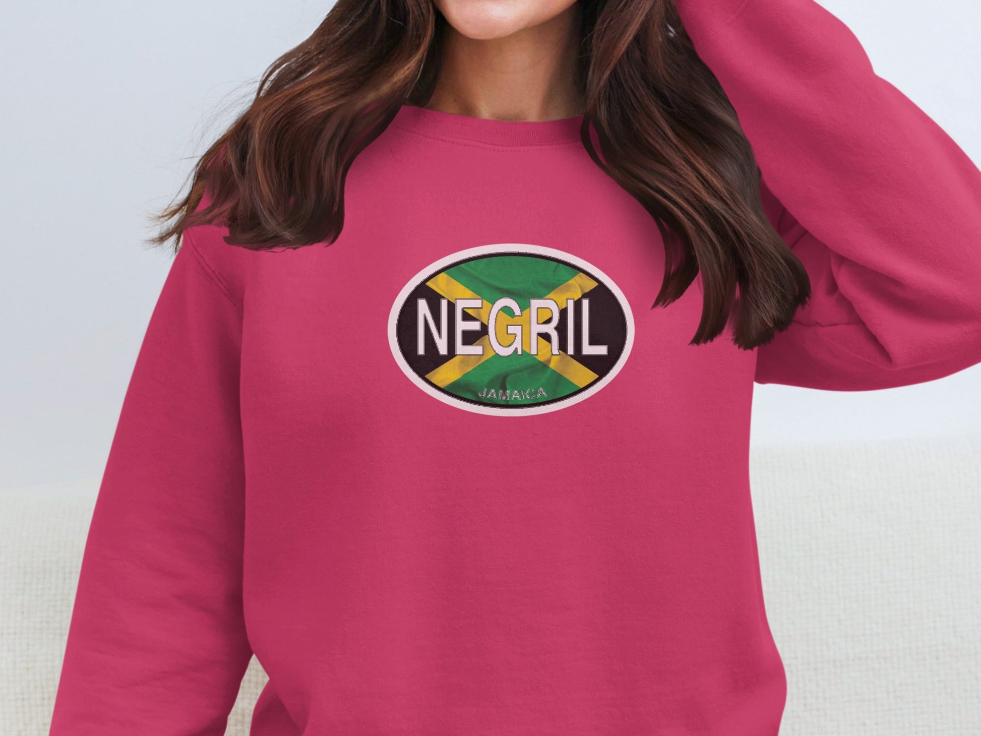 Negril Womens Sweatshirt Sand