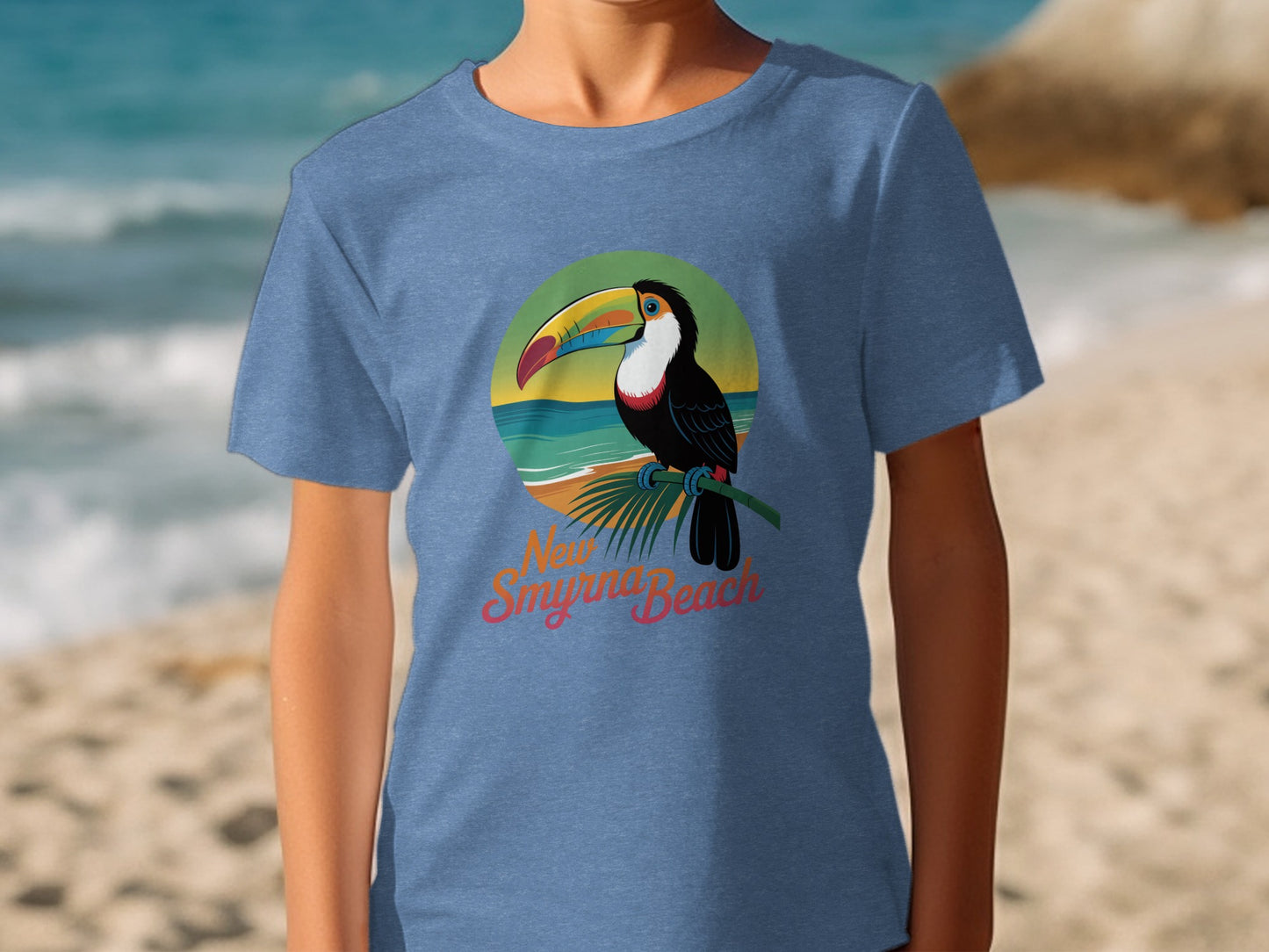 New Smyrna Beach Toucan Graphic Tee product