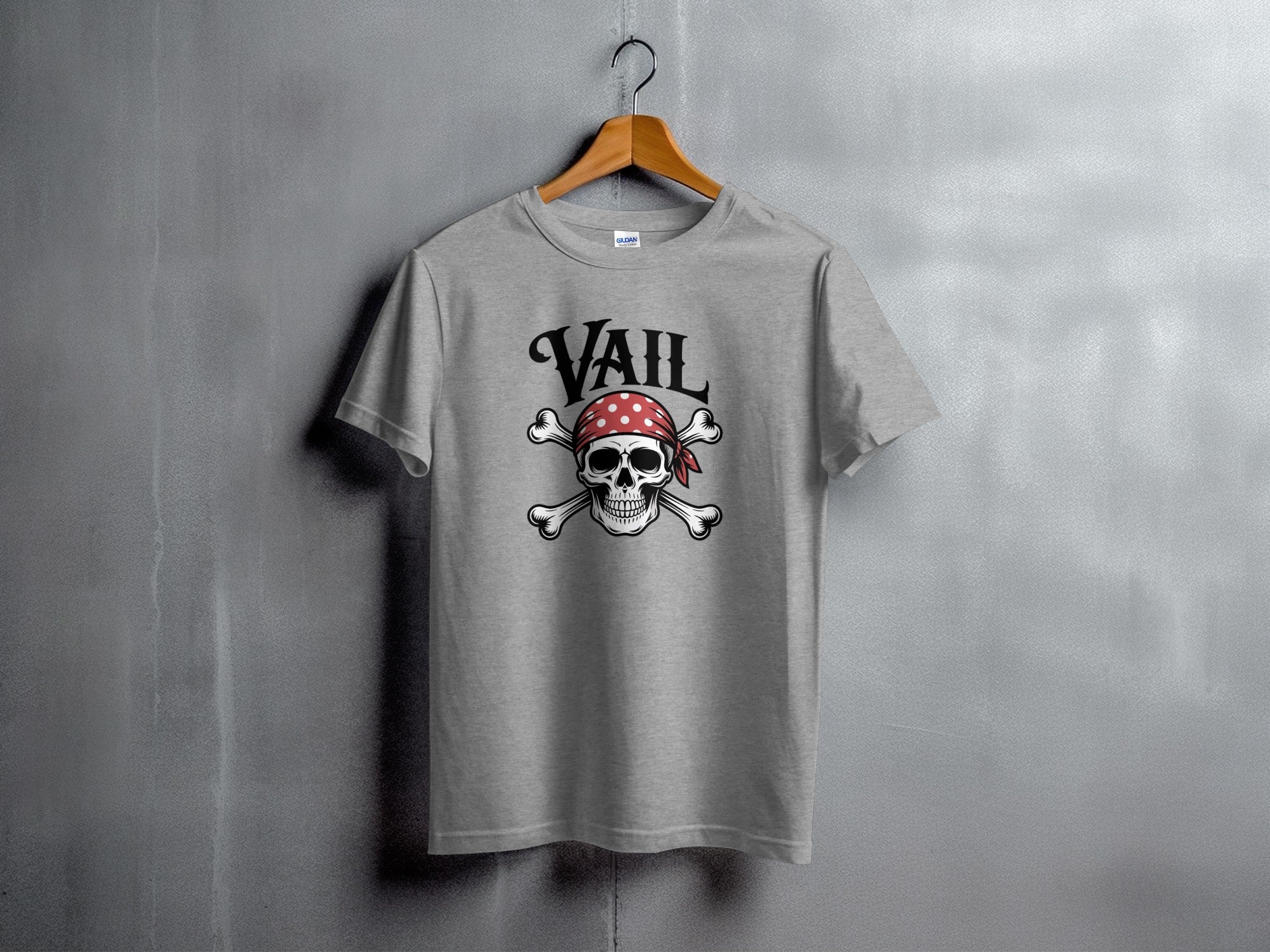 Vail Skull and Crossbones Graphic Tee product type