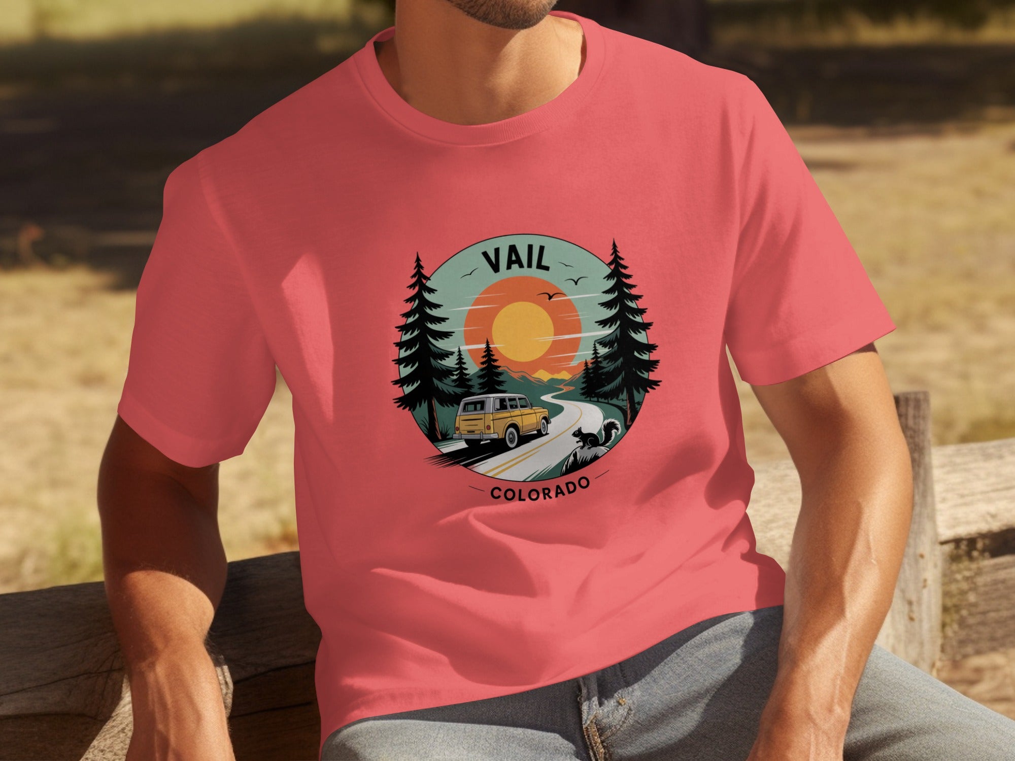 Vail Colorado Sunset Graphic Tee product
