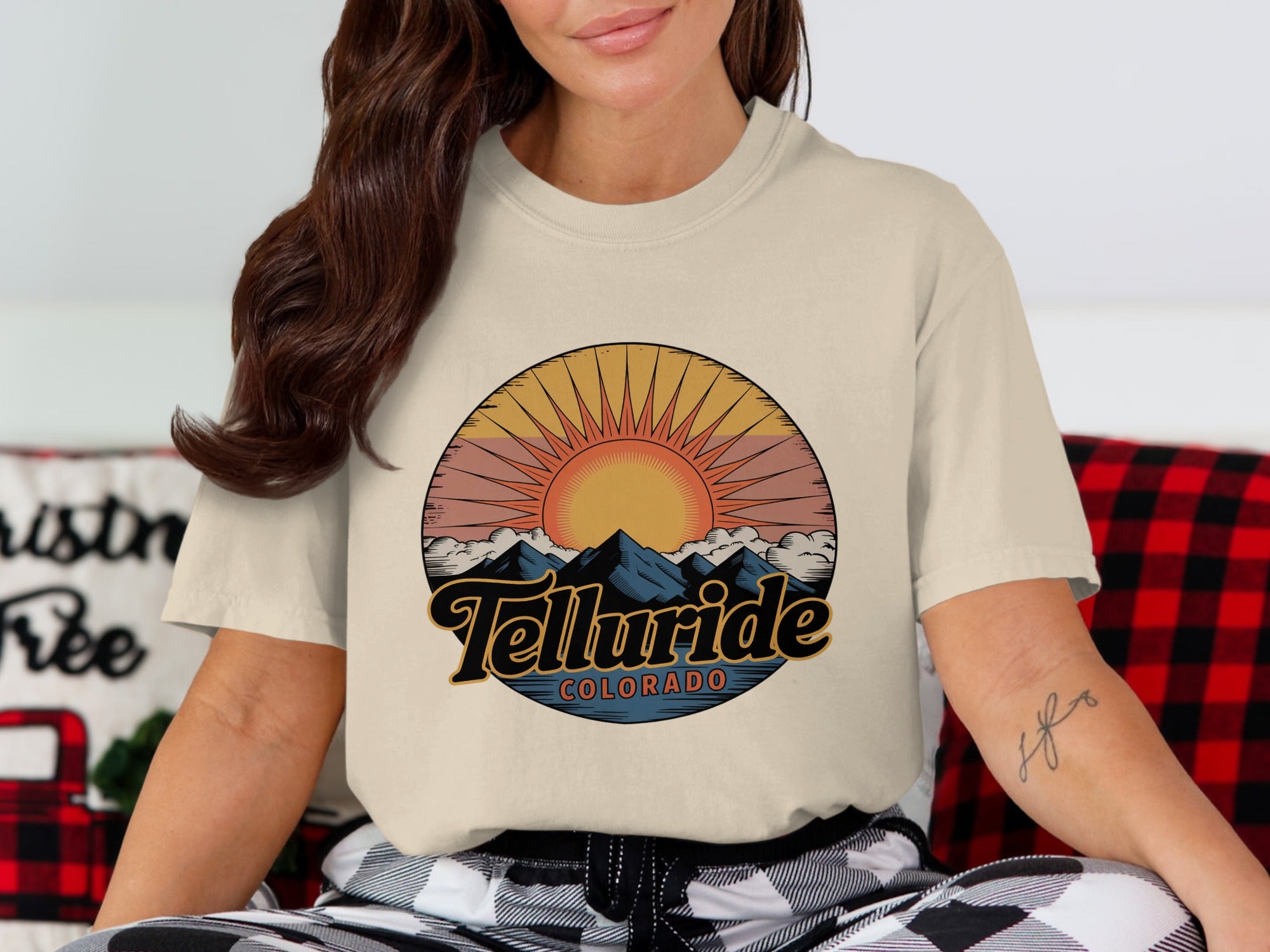 Telluride Colorado Sunrise Graphic T-shirt product